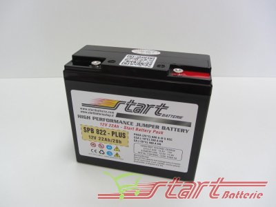 Start Plus 822  12V 22Ah 680A(EN) High Performance Jumper Battery